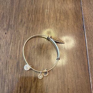 Alex and Ani Feather Bracelet